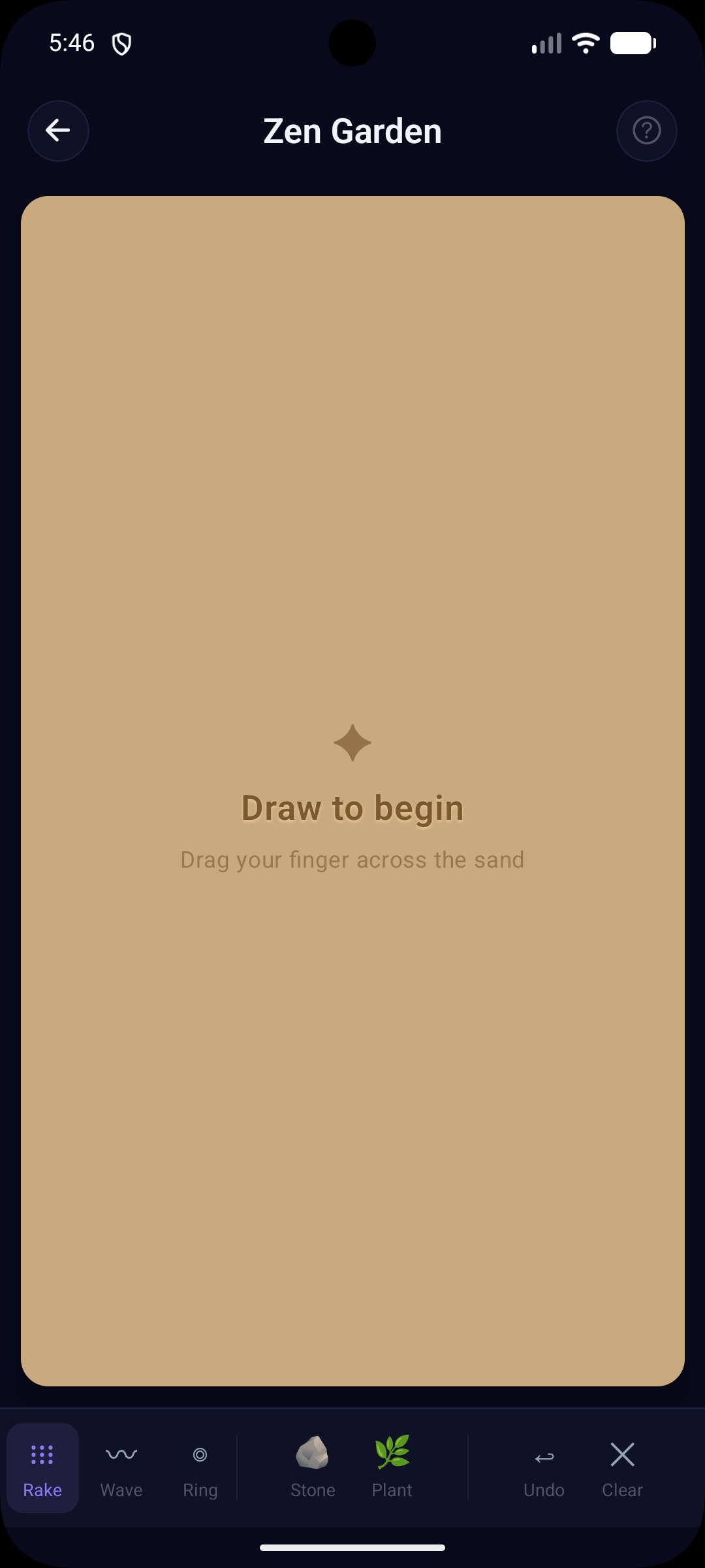 Zen Garden game