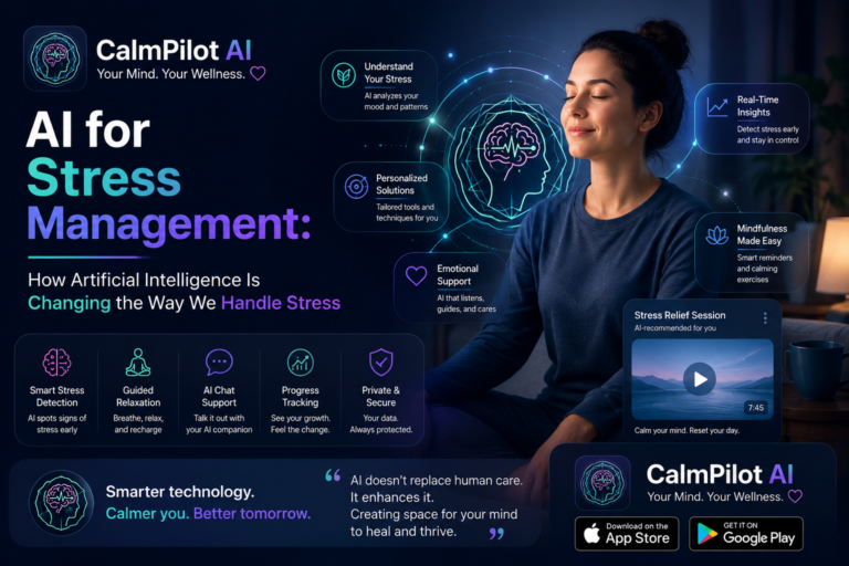 AI for Stress Management: How Artificial Intelligence Is Changing the Way We Handle Stress