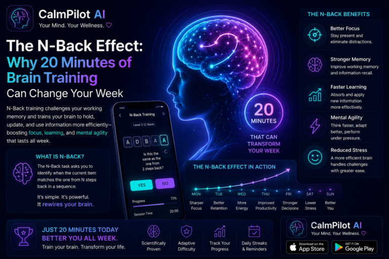 The N-Back Effect: Why 20 Minutes of Brain Training Can Change Your Week
