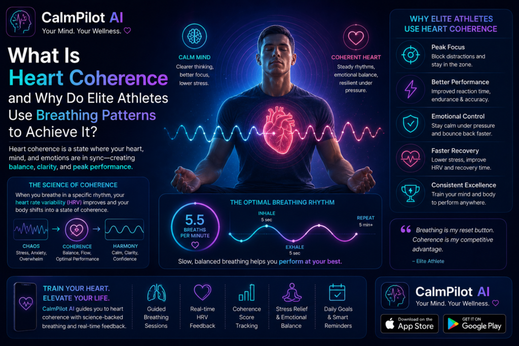 What Is Heart Coherence and Why Do Elite Athletes Use Breathing Patterns to Achieve It?