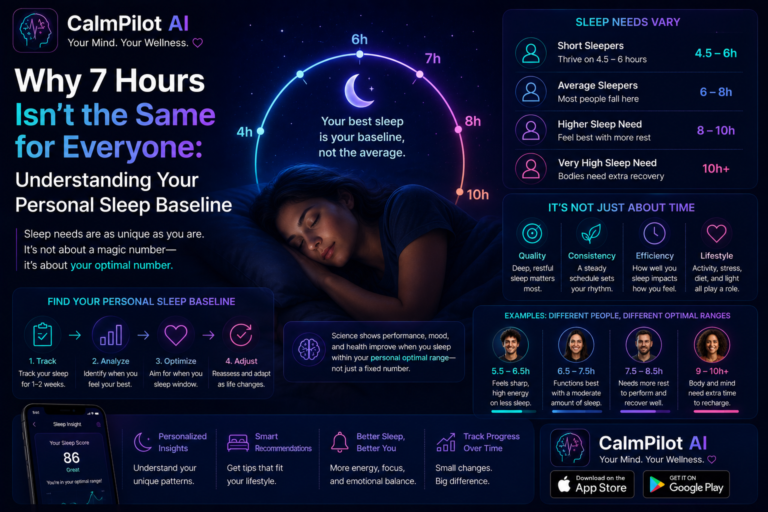 Why 7 Hours Isn't the Same for Everyone: Understanding Your Personal Sleep Baseline